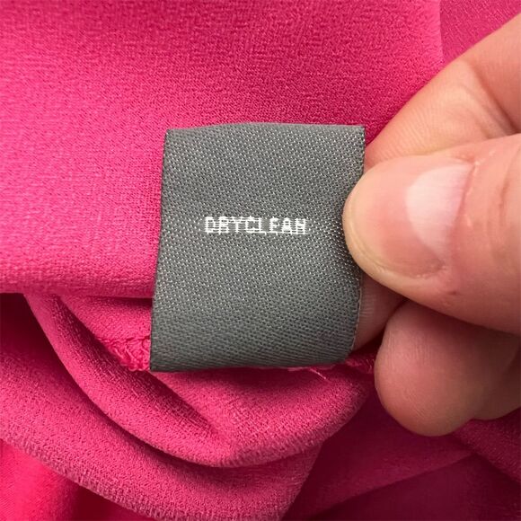 Donna Ricco NY Women's Pink Satin Knee Length Dress Size 12 - Picture 8 of 8